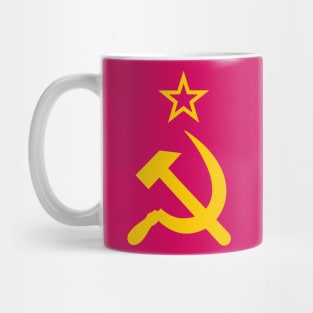 Soviet Symbols Star, Hammer And Sickle Mug